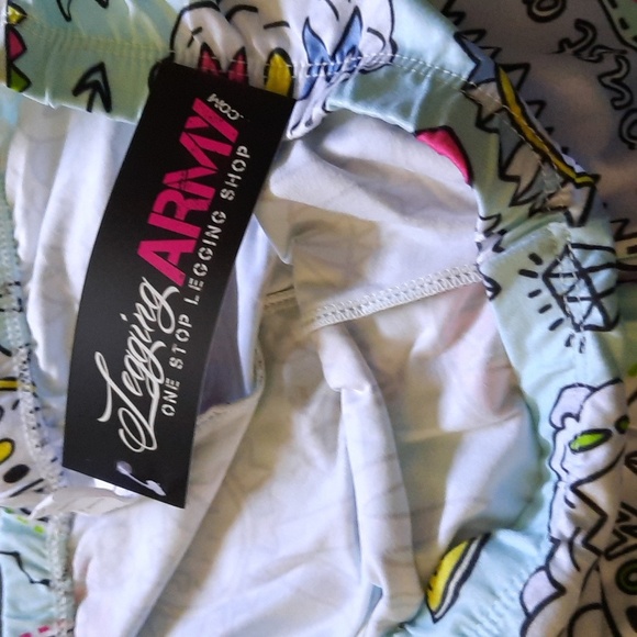 Legging Army NWT Sublimation Series Adventure Pants Leggings One Size 3-9 - Picture 7 of 7